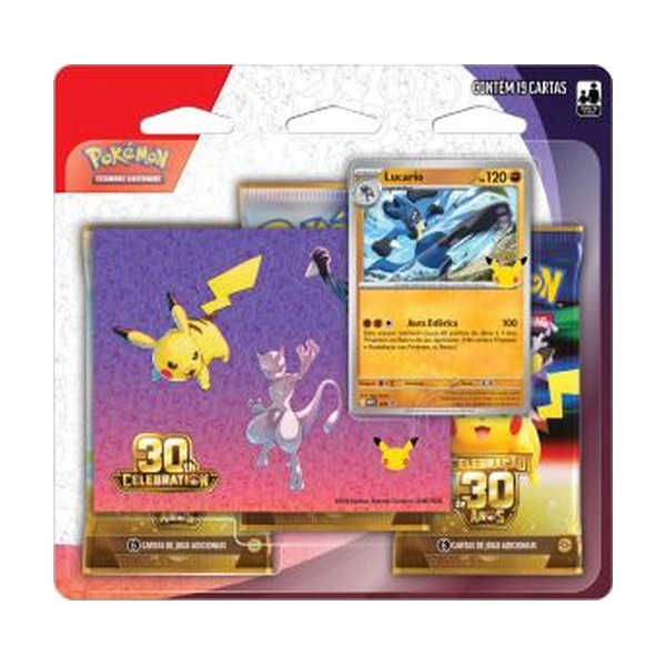 Blister Triplo Lucario